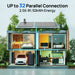 ECO - WORTHY 48V (51.2V) 50Ah Server Rack Battery - Off Grid Stores