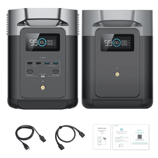 EcoFlow DELTA 2 + DELTA 2 Smart Extra Battery - Off Grid Stores