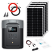 EcoFlow Delta 2 Max 2048Wh 2400W LiFePO4 Solar Generator + 100W Rigid Monocrystalline Solar Panels Kit - Off Grid Stores