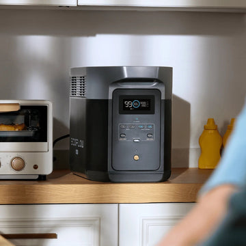 EcoFlow DELTA 2 Max 2048Wh 2400W LiFePO4 Solar Generator - Off