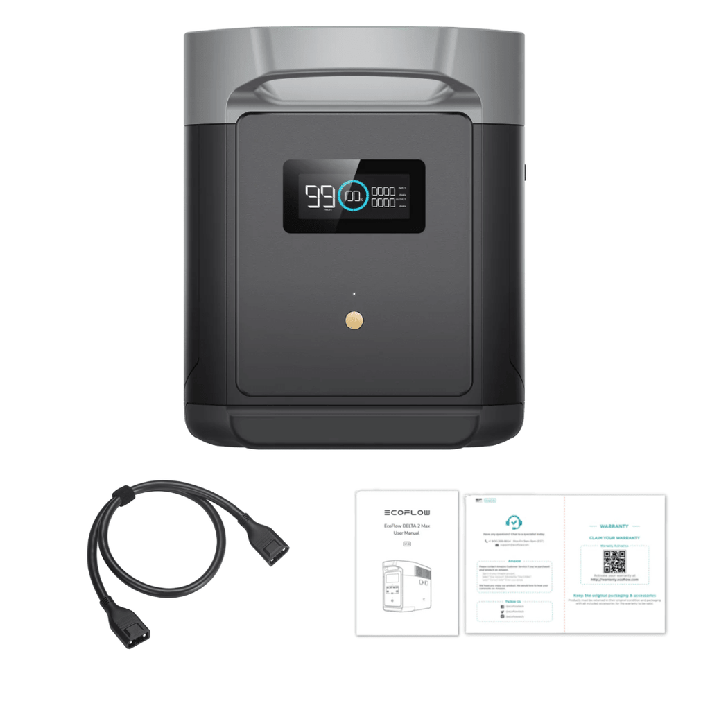 EcoFlow DELTA 2 Max Smart Extra Battery - Off Grid Stores