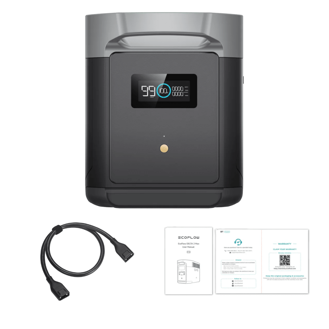 EcoFlow DELTA 2 Max Smart Extra Battery - Off Grid Stores