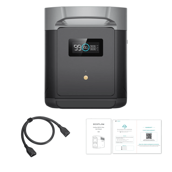 EcoFlow DELTA 2 Max Smart Extra Battery - Off Grid Stores EcoFlow DELTA 2 Max Smart Extra Battery - Off Grid Stores