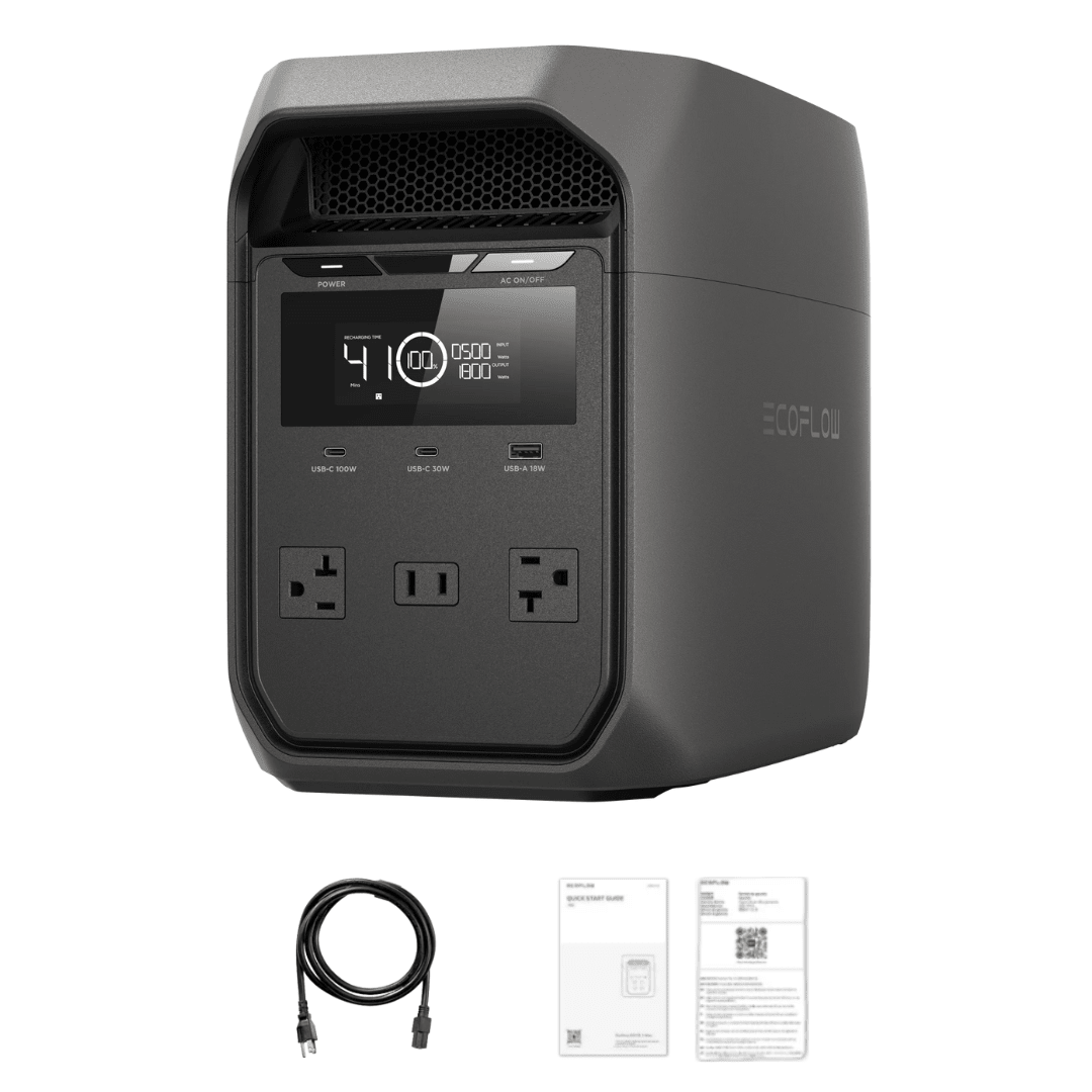 EcoFlow DELTA 3 Classic 1024Wh Portable Power Station - Off Grid