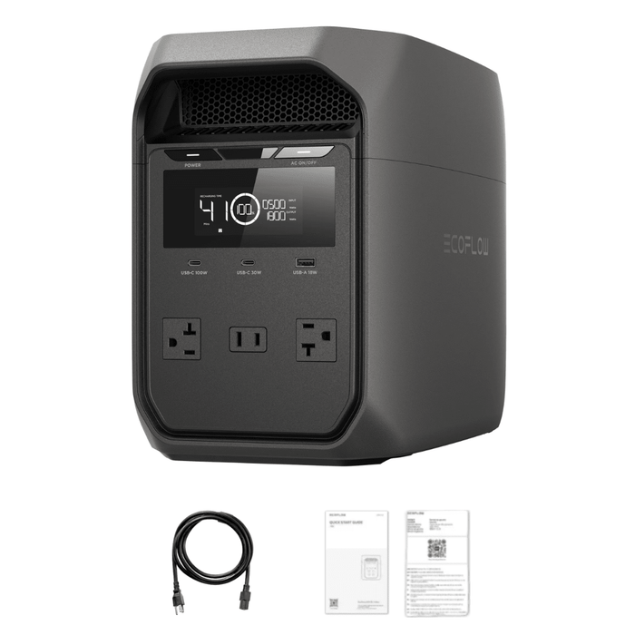 EcoFlow DELTA 3 Classic 1024Wh Portable Power Station - Off Grid Stores