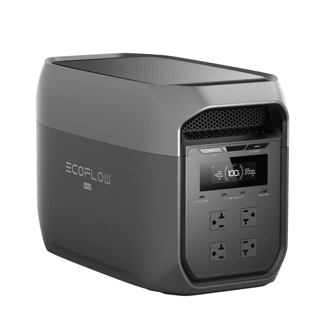 EcoFlow DELTA 3 Max 2048Wh Portable Power Station - Off Grid Stores EcoFlow DELTA 3 Max 2048Wh Portable Power Station - Off Grid Stores