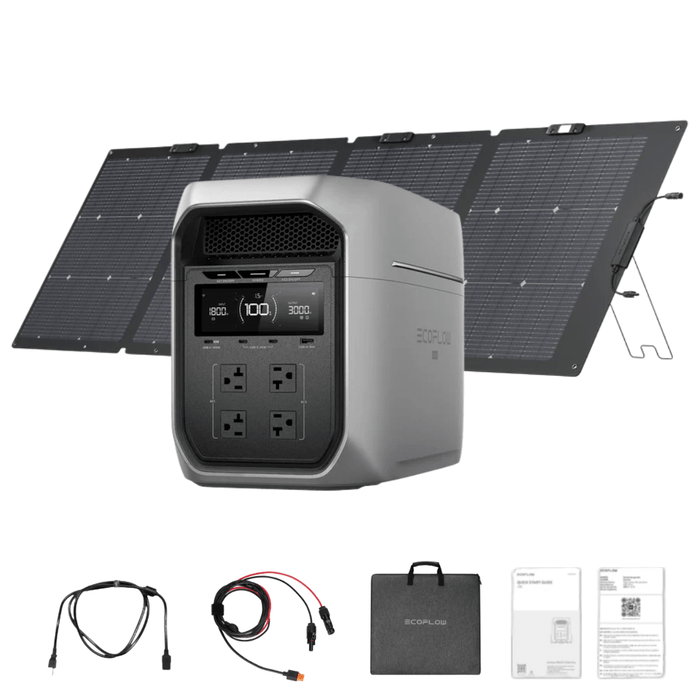 Ecoflow DELTA 3 Max Plus 2048Wh Portable Power Station - Off Grid