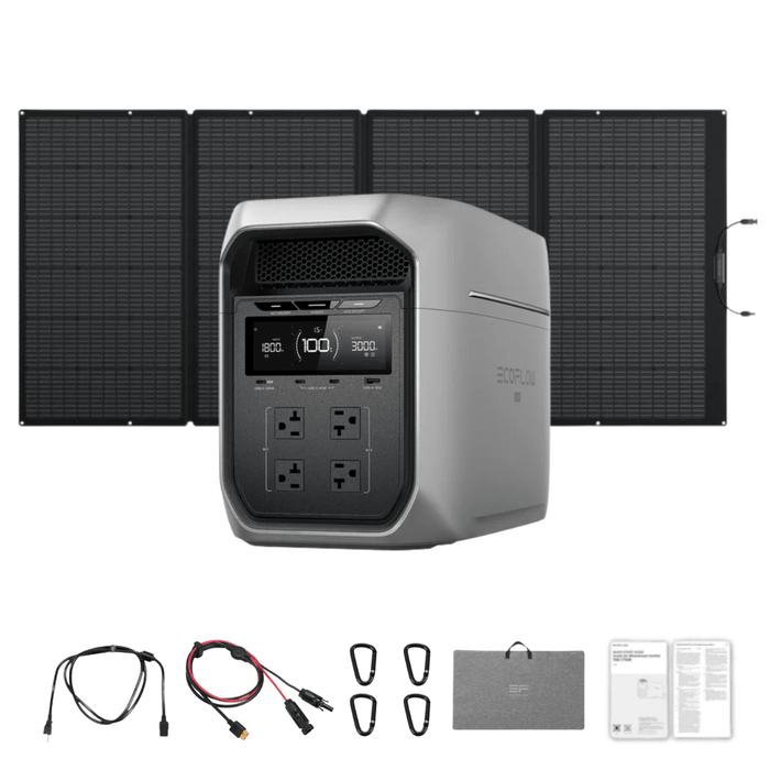 Ecoflow DELTA 3 Max Plus 2048Wh Portable Power Station - Off Grid Stores