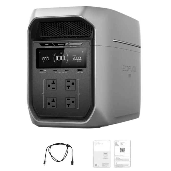 Ecoflow DELTA 3 Max Plus 2048Wh Portable Power Station - Off Grid Ecoflow DELTA 3 Max Plus 2048Wh Portable Power Station - Off Grid