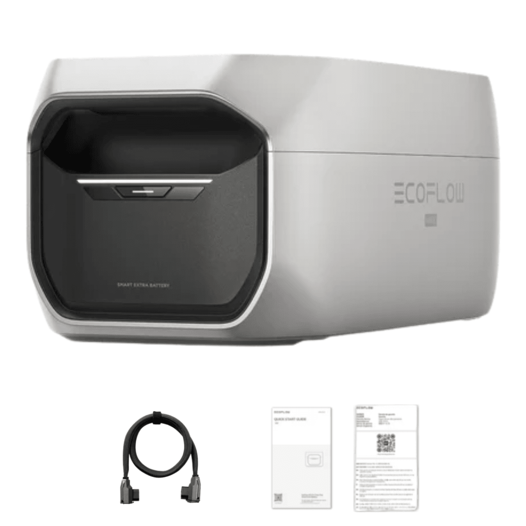 EcoFlow Delta 3 Max Plus (2048Wh) Smart Extra Battery, Delta 3 Max Plus (2048Wh) Smart Extra Battery