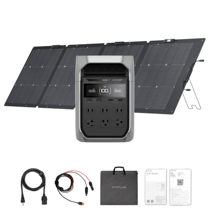 EcoFlow DELTA 3 Plus 1024Wh 1800W Solar Generator & Kits - Off Grid Stores