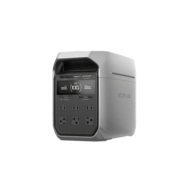 EcoFlow DELTA 3 Plus 1024Wh 1800W Solar Generator & Kits - Off
