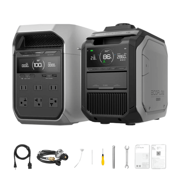 EcoFlow DELTA 3 Plus 1024Wh 1800W Solar Generator & Kits - Off Grid Stores