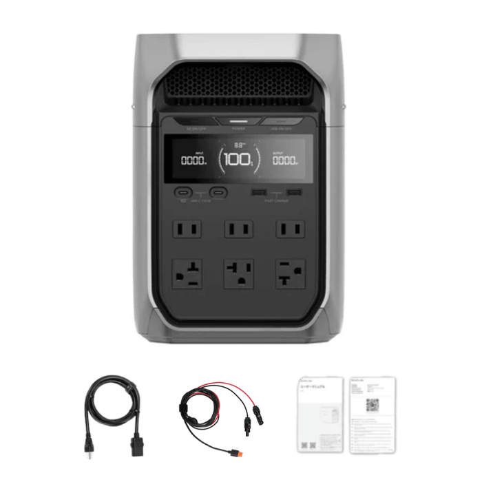 EcoFlow DELTA 3 Plus 1024Wh 1800W Solar Generator & Kits - Off Grid Stores