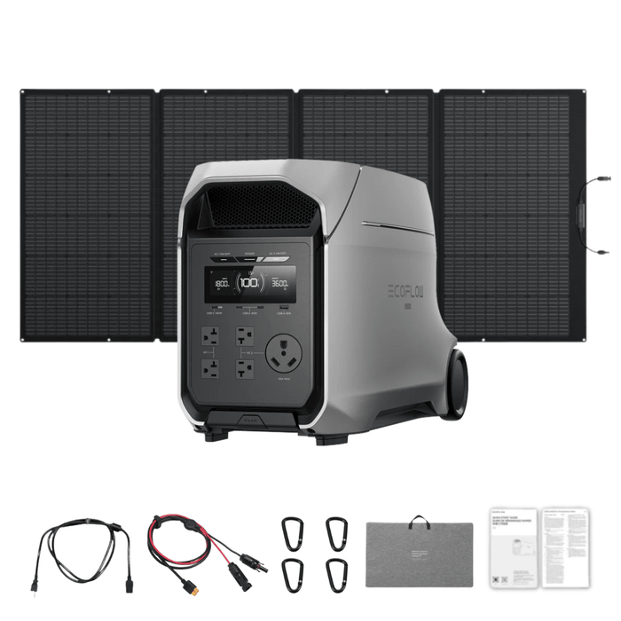 EcoFlow DELTA 3 Ultra Plus 3072Wh 3600W Portable Power Station - Off Grid Stores