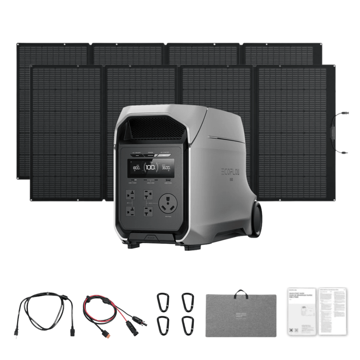 EcoFlow DELTA 3 Ultra Plus 3072Wh 3600W Portable Power Station - Off Grid Stores