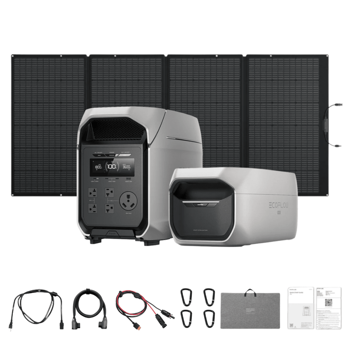 EcoFlow DELTA 3 Ultra Plus 3072Wh 3600W Portable Power Station - Off Grid Stores
