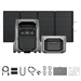 EcoFlow DELTA Pro 3 4096Wh 4000W Portable Power Station Solar Generator - Off Grid Stores