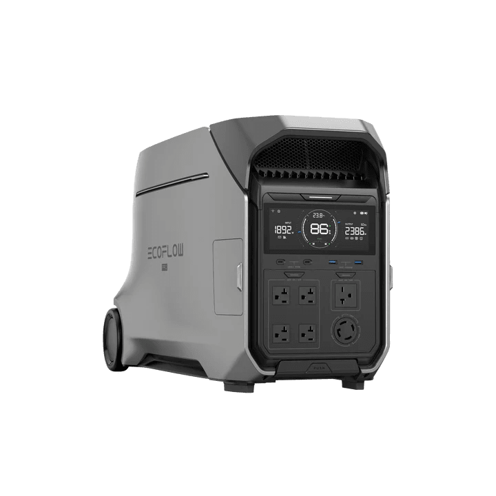 EcoFlow DELTA Pro 3 Solar Generator + XT60i Cable Kit - Off Grid