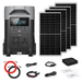 EcoFlow DELTA Pro 3600Wh 3600W Solar Generator + 250W Rigid Monocrystalline Solar Panels Kit - Off Grid Stores