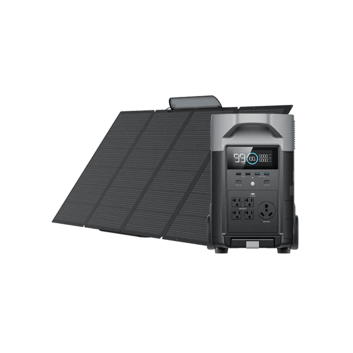 EcoFlow DELTA Pro + 400W Portable Solar Panels - Off Grid Stores