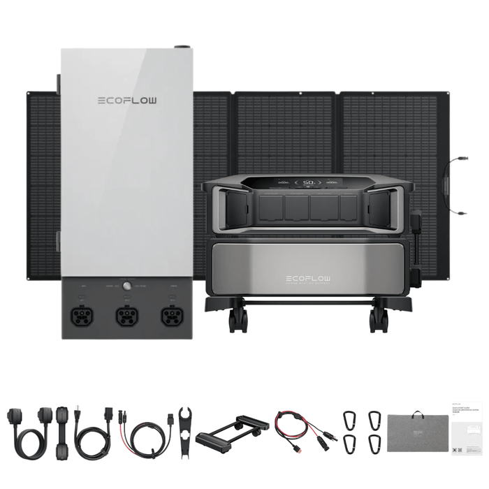 EcoFlow DELTA Pro Ultra Inverter + 1* Battery + Smart Home Panel 2 - Off Grid Stores