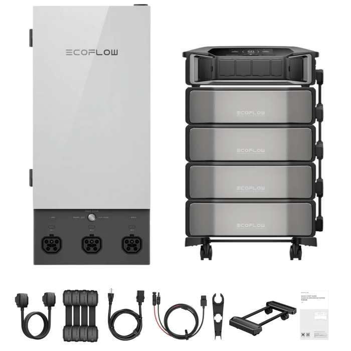 EcoFlow DELTA Pro Ultra Inverter + Batteries + Smart Home Panel 2 Bundle - Off Grid Stores