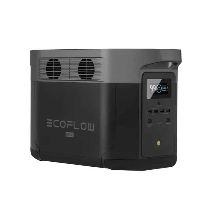 EcoFlow DELTA Max 1600 Solar Generator + EcoFlow Smart Generator (Dual Fuel)