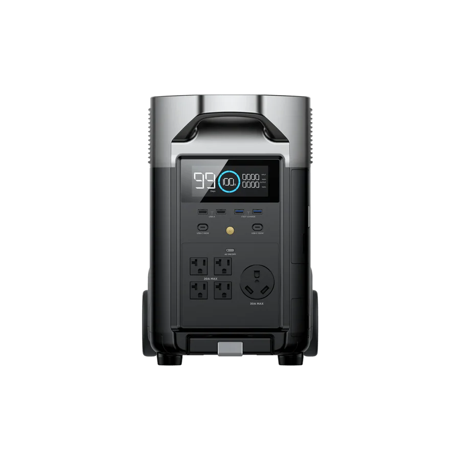 EcoFlow DELTA Pro + 2 × DELTA Pro Extra Battery - Off Grid Stores