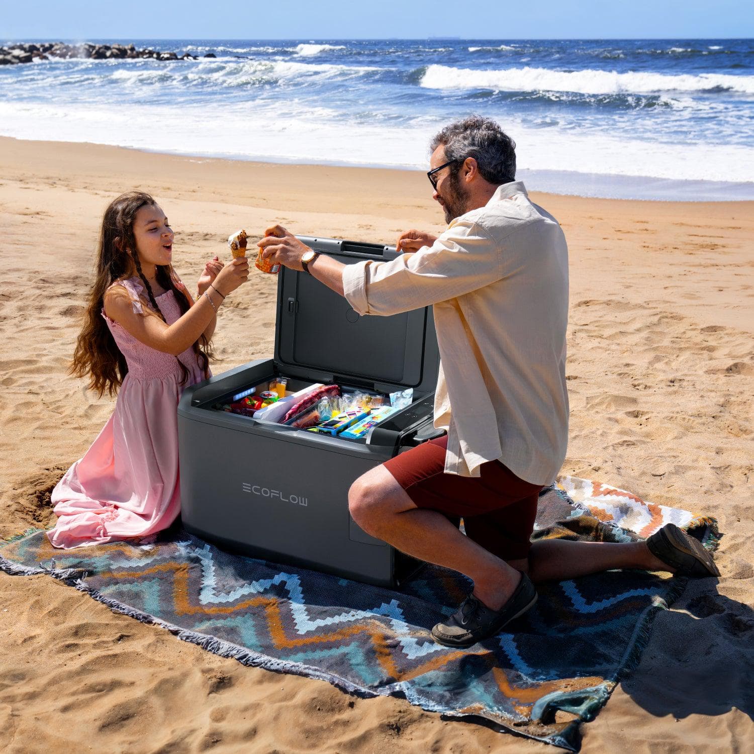 EcoFlow GLACIER 45L Classic Portable Fridge Freezer With Plug-in