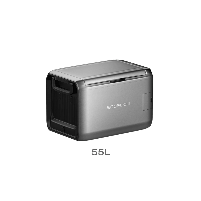 EcoFlow GLACIER 55L Classic Portable Fridge Freezer With Plug - in Battery - Off Grid Stores