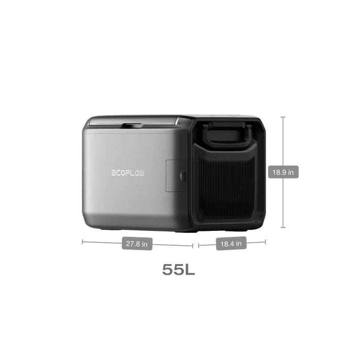 EcoFlow GLACIER 55L Classic Portable Fridge Freezer - Off Grid Stores
