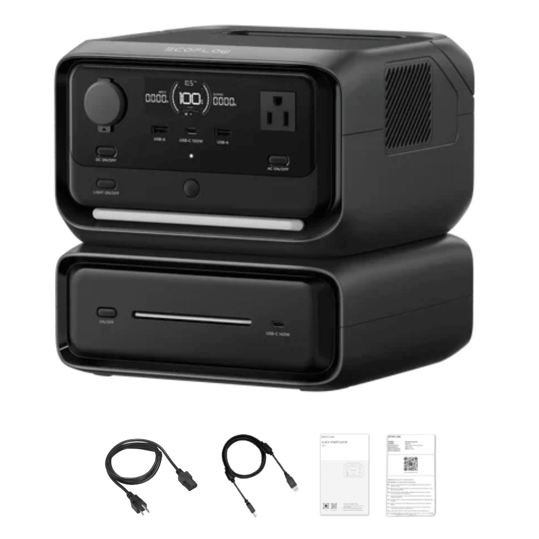 EcoFlow RIVER 3 Plus Portable Power Station - Off Grid Stores