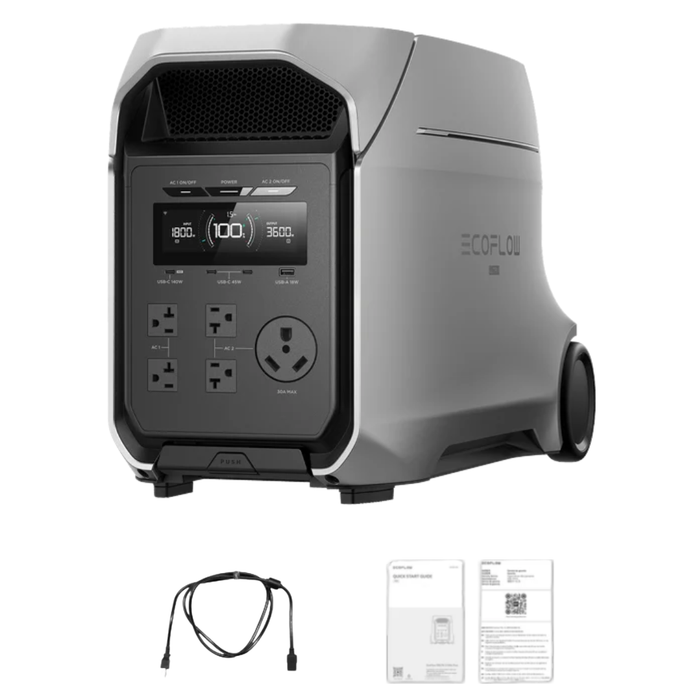 EcoFlow DELTA 3 Ultra Plus 3072Wh 3600W Portable Power Station