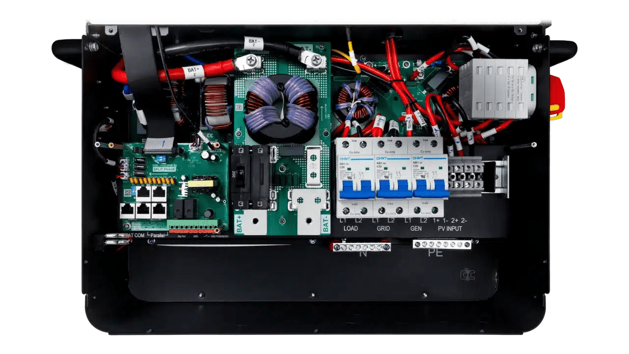 EG4 48V 314Ah All Weather WallMount LiFePO4 Battery + 6000XP 6000W 48V Split Phase Off - Grid Inverter - Off Grid Stores