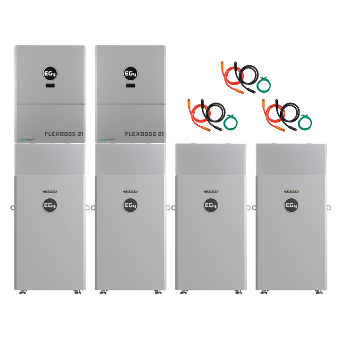 EG4 48V 314Ah All Weather WallMount LiFePO4 Battery + FlexBOSS21 16kW 48V Split Phase AC Hybrid Inverter - Off Grid Stores