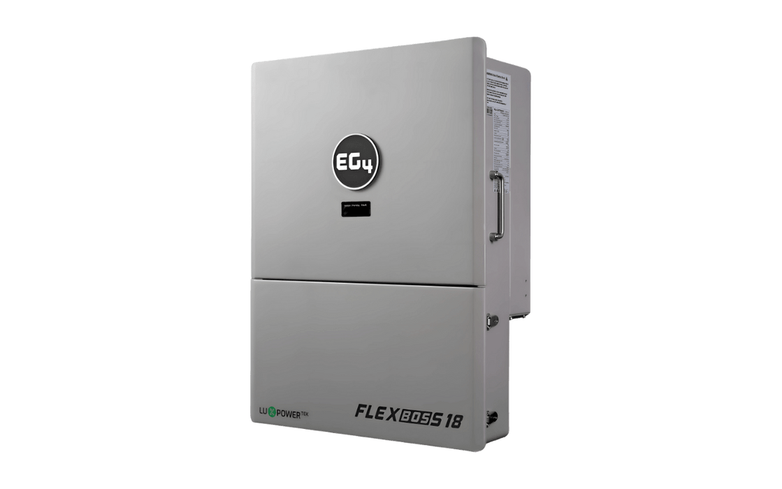 EG4 48V 314Ah WallMount Indoor Battery + FlexBOSS18 13kW Hybrid Inverter Kits - Off Grid Stores