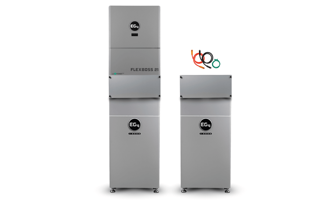 EG4 48V 314Ah WallMount Indoor Battery + FlexBOSS21 16kW Hybrid Inverter Kits - Off Grid Stores