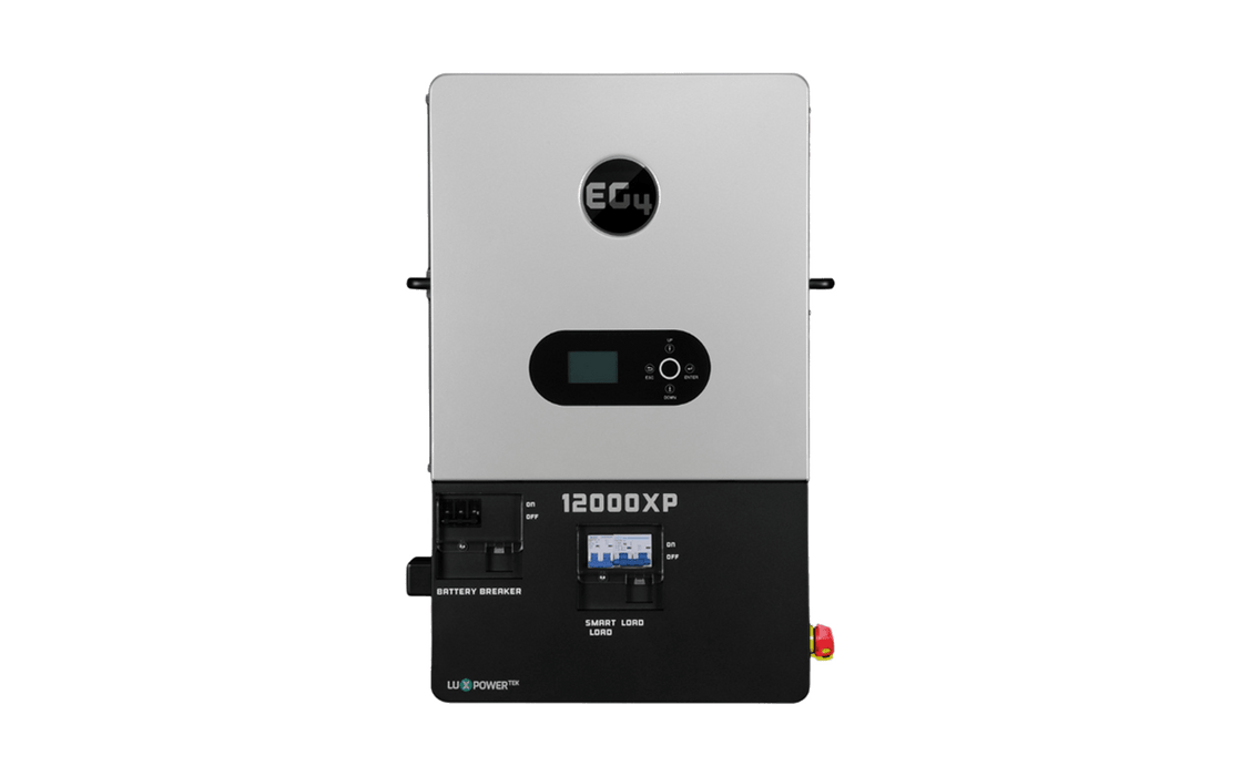 EG4 48V 314Ah Wallmount Indoor LiFePO4 Battery + 12000XP 12,000W 48V Split Phase Off - Grid Inverter - Off Grid Stores