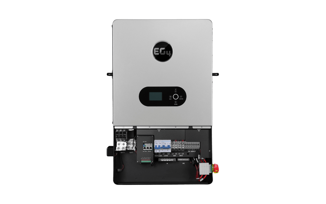 EG4 48V 314Ah Wallmount Indoor LiFePO4 Battery + 12000XP 12,000W 48V Split Phase Off - Grid Inverter - Off Grid Stores