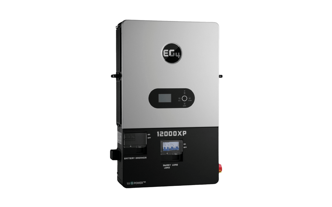EG4 48V 314Ah Wallmount Indoor LiFePO4 Battery + 12000XP 12,000W 48V Split Phase Off - Grid Inverter - Off Grid Stores