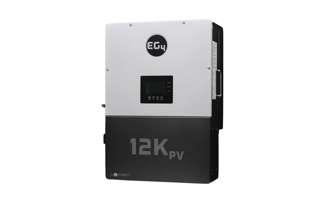 EG4 48V PowerPro LiFePO4 Battery (14.3kWh - 85.8kWh) + 12kPV 8000W 48V Split Phase Hybrid Inverter - Off Grid Stores
