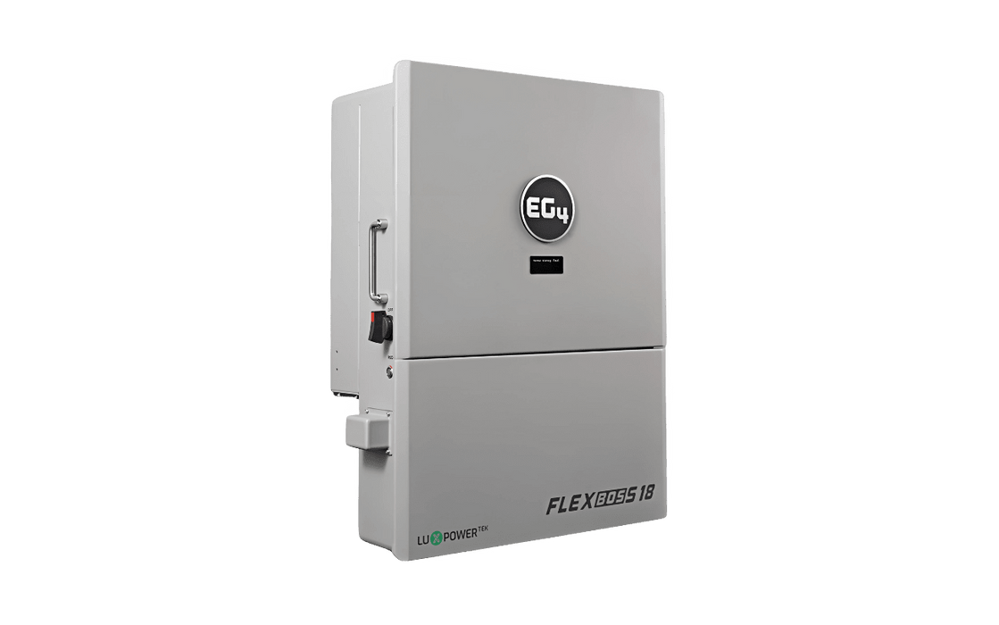 EG4 48V PowerPro LiFePO4 Battery (14.3kWh - 85.8kWh) + FlexBoss18 13kW 48V Split Phase AC Hybrid Inverter - Off Grid Stores