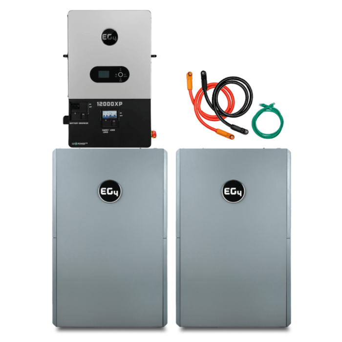 EG4 48V PowerPro LiFePO4 Battery (28.6kWh - 43kWh) + 1200XP 12,000W 48V Split Phase Off - Grid Inverter - Off Grid Stores