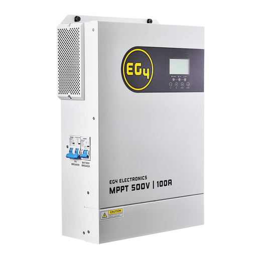 EG4 500V 100A Solar Charge Controller MPPT - Off Grid Stores