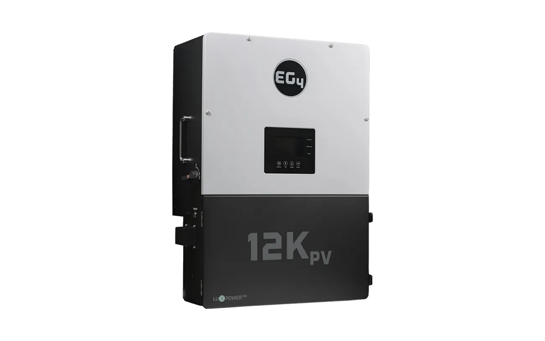 EG4 48V PowerPro LiFePO4 Battery (14.3kWh-85.8kWh) + 12kPV 8000W 48V Split Phase Hybrid Inverter