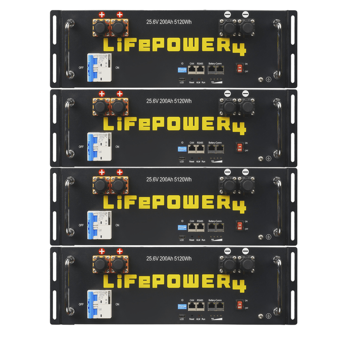 Eg4 Server Rack EG4 LifePower4 V2 24V 200AH Lithium Server Rack Battery - Off Grid Stores