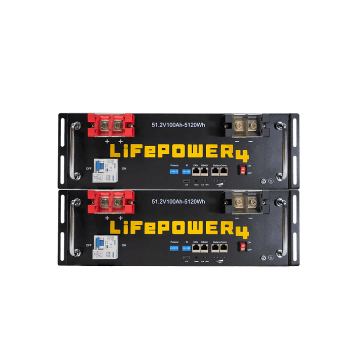 EG4 LifePower4 V2 48V 100AH Lithium Server Rack Batteries - Off Grid Stores