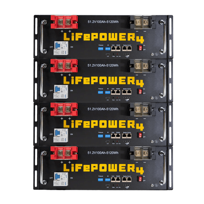 EG4 LifePower4 V2 48V 100AH Lithium Server Rack Batteries - Off Grid Stores