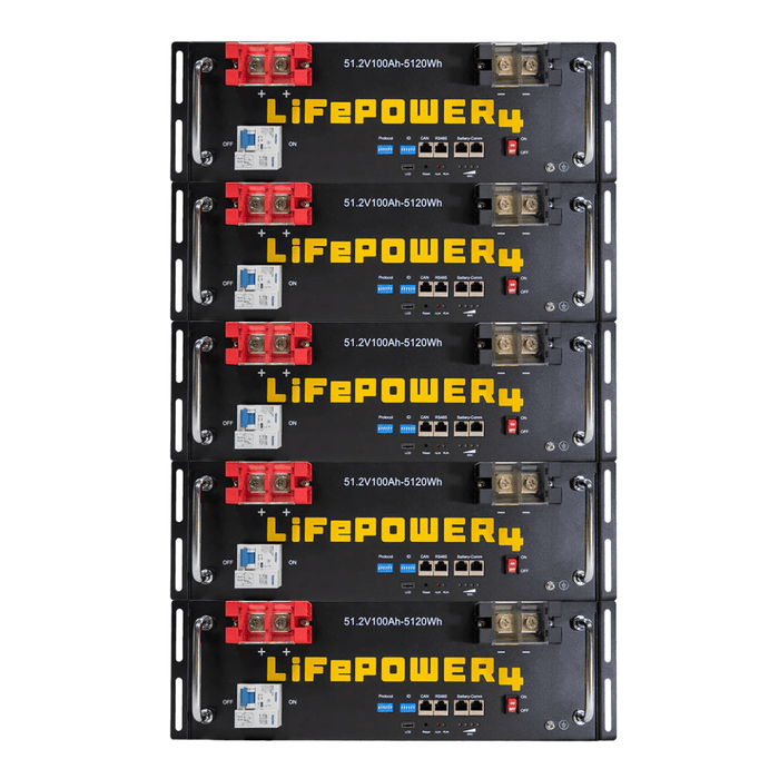 EG4 LifePower4 V2 48V 100AH Lithium Server Rack Batteries - Off Grid Stores